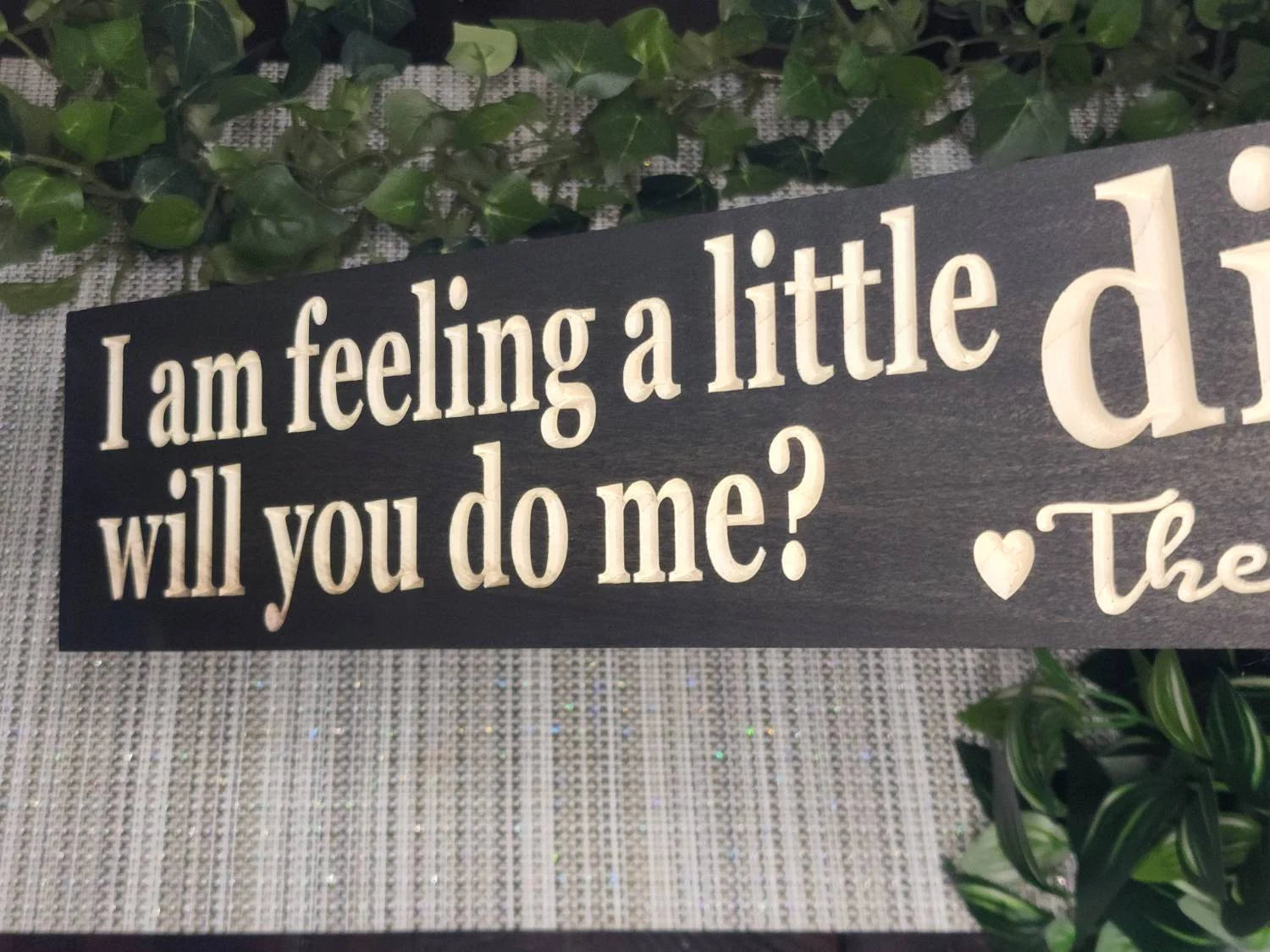 Whimsical wall art for humorous housewarming gift or witty gift for newlyweds