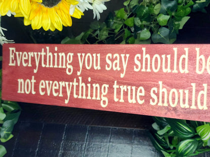 Wooden motivational sign designed as a meaningful gift for counselors or leaders.
