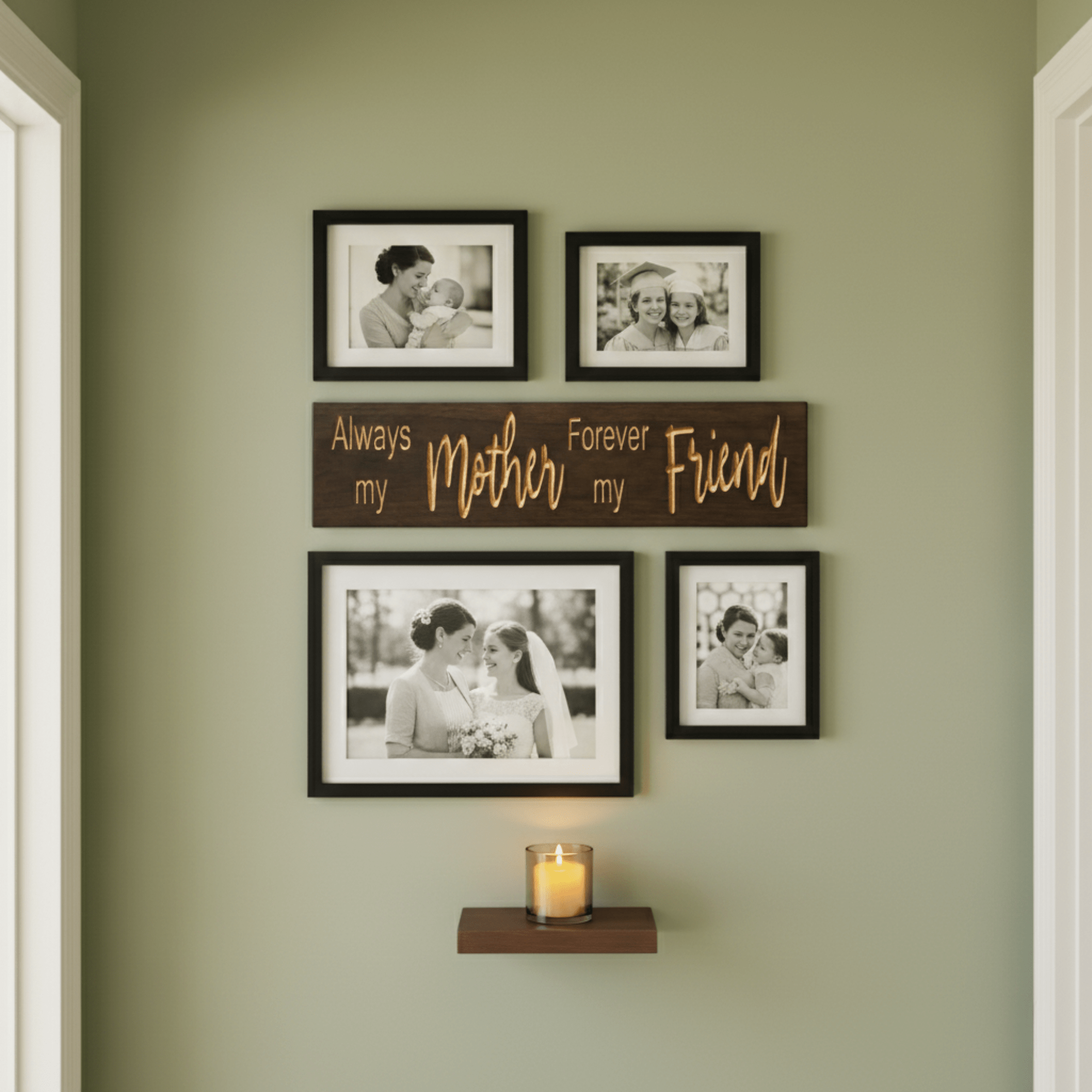 bluegrass-gifts-wooden-sign-sizes-small-mediu - always my mother forever my wood si by Bluegrass Gifts