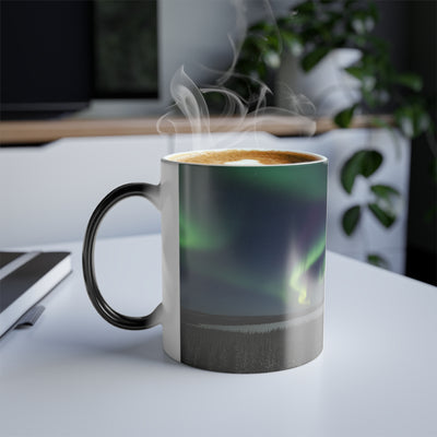 Aurora Dreams Magic Mug - color changing mug gift presentation by Bluegrass Gifts