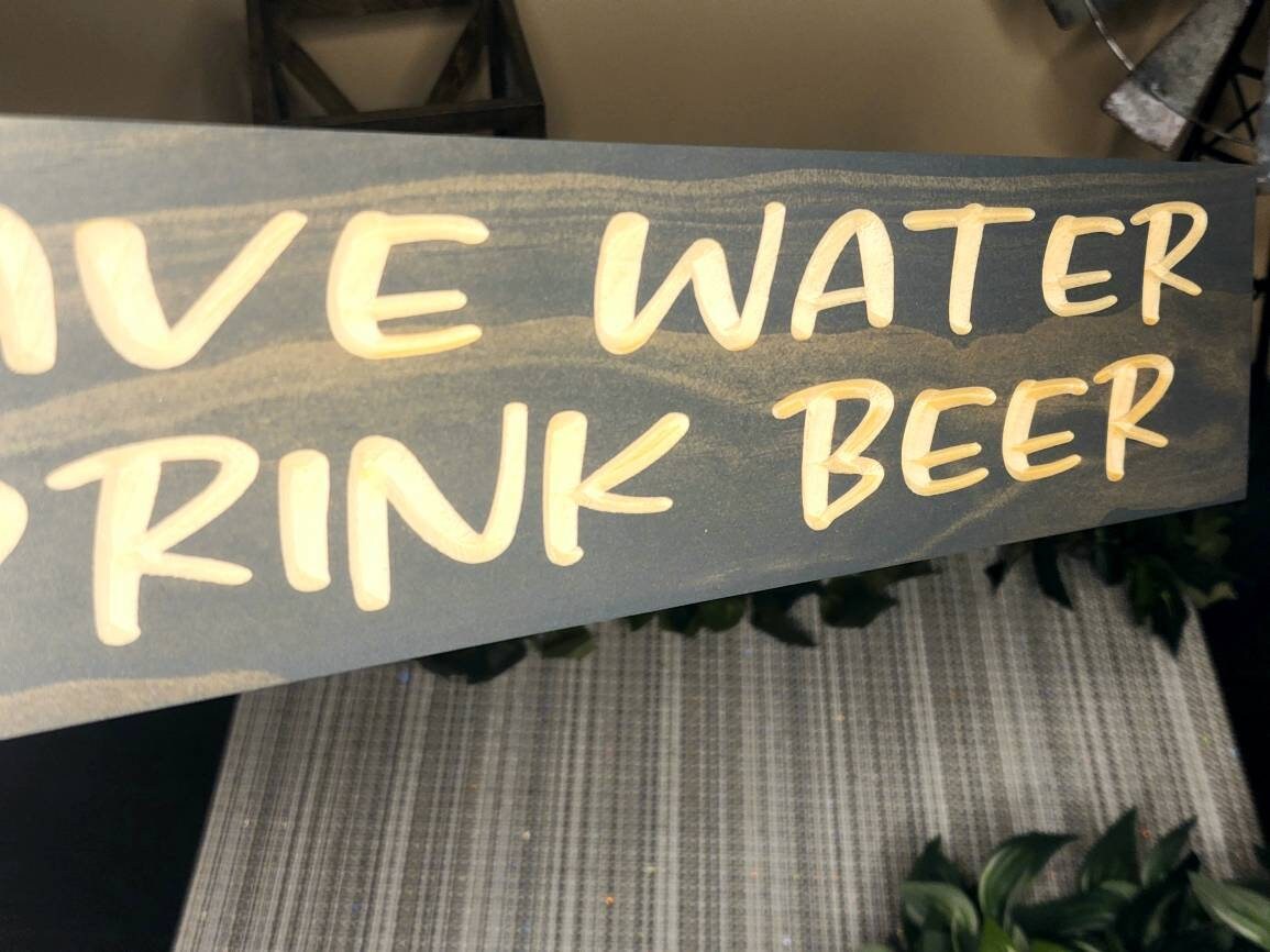 beer decor, bar wall art, unique beer gift ideas, bar decor for beer lovers
