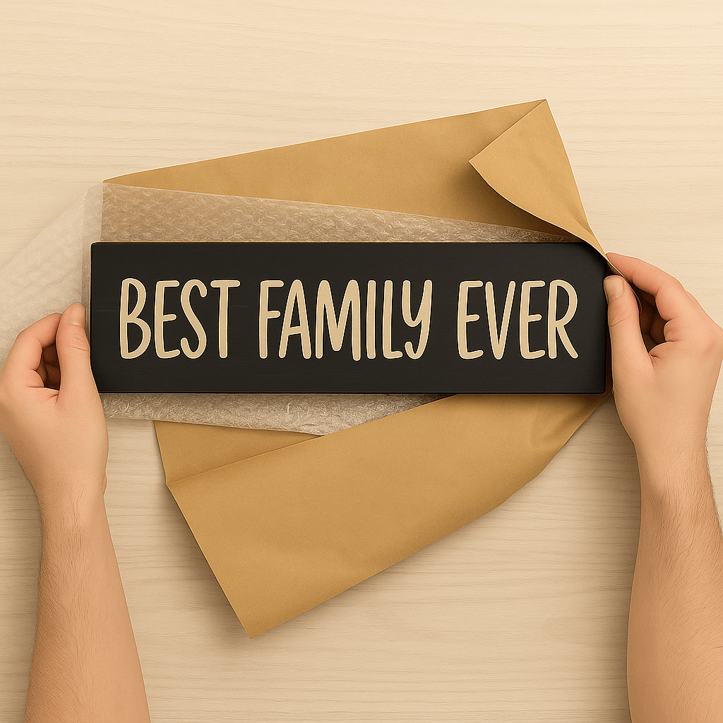 best-family-ever-wooden-sign-porch-family - best family ever wooden sign wood sign by Bluegrass Gifts, handmade in Kentucky