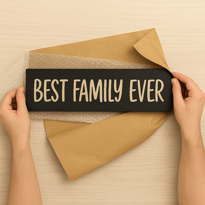 best-family-ever-wooden-sign-porch-family - best family ever wooden sign wood sign by Bluegrass Gifts, handmade in Kentucky