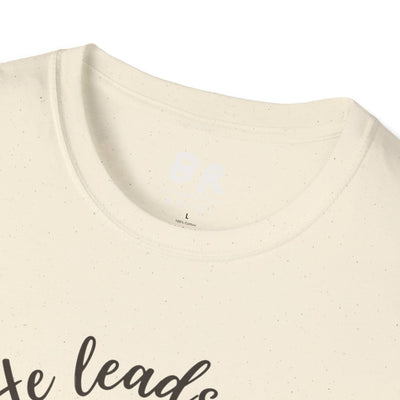 Bible Verse Shirt — Psalm 23 "Still Waters" Watercolor Tee in Natural