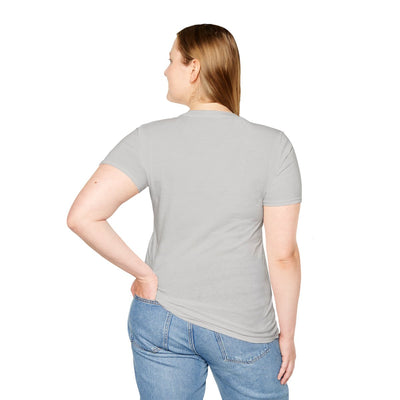 Blessed Shirt — "Blessed Beyond Measure" Script Tee in Ice Grey