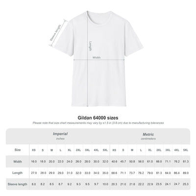 Blessed Shirt — "Blessed Beyond Measure" Script Tee in Sky