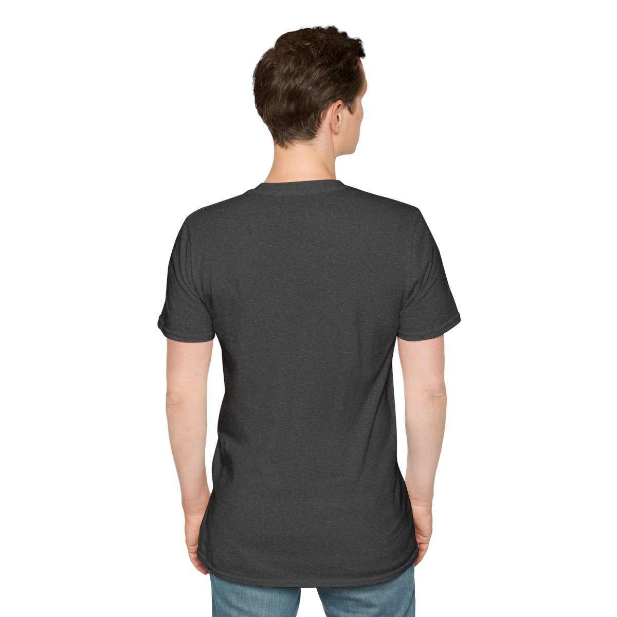 Blue Collar Shirt — "If It Was Easy You'd Be Doing It" Tee in Dark Heather