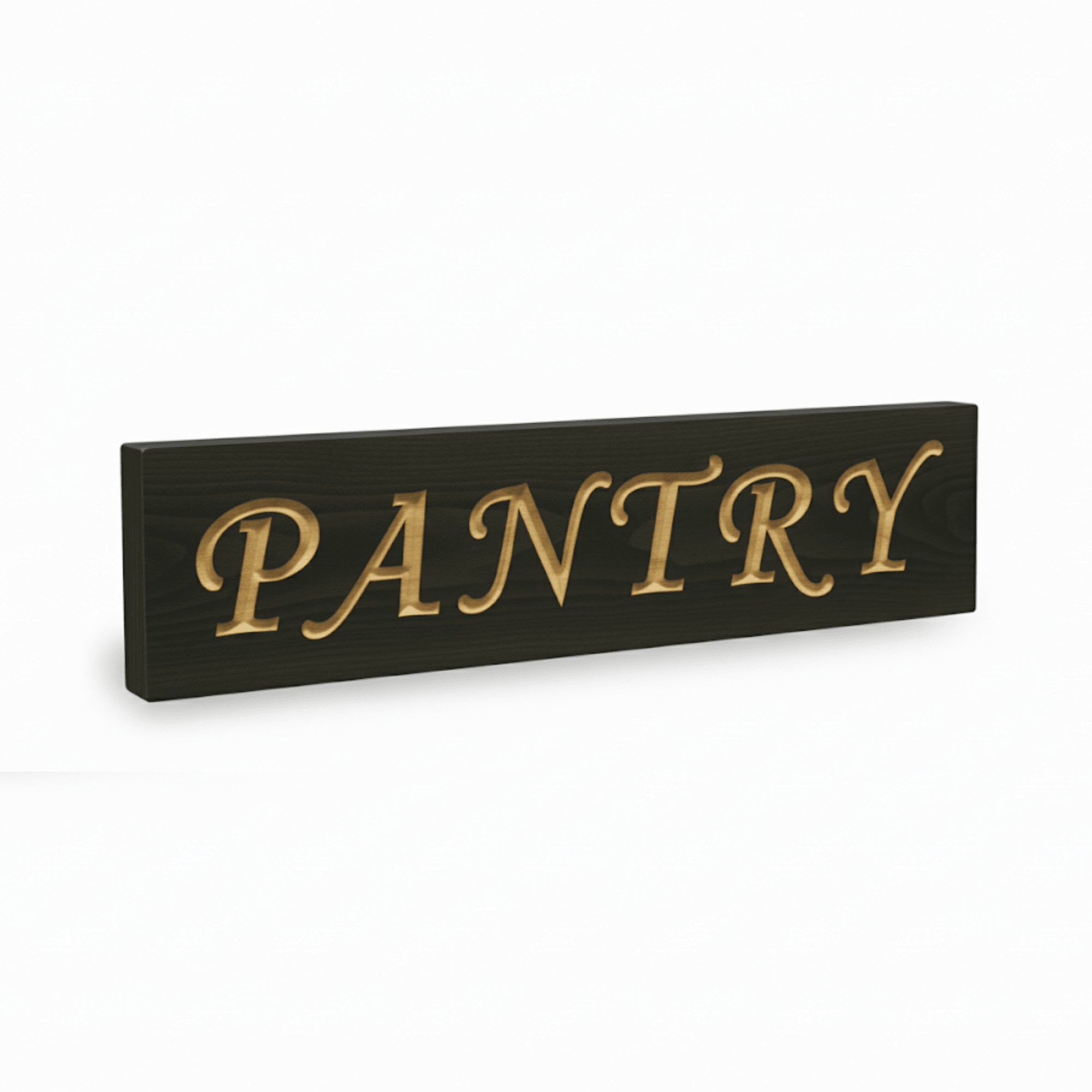 custom-color-options-for-wooden-pantry-signs - carved wooden pantry sign wood sign by Bluegrass Gifts, handmade in Kentucky