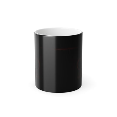 Code Red Cherry Club Magic Mug - coffee mug styled on kitchen counter by Bluegrass Gifts