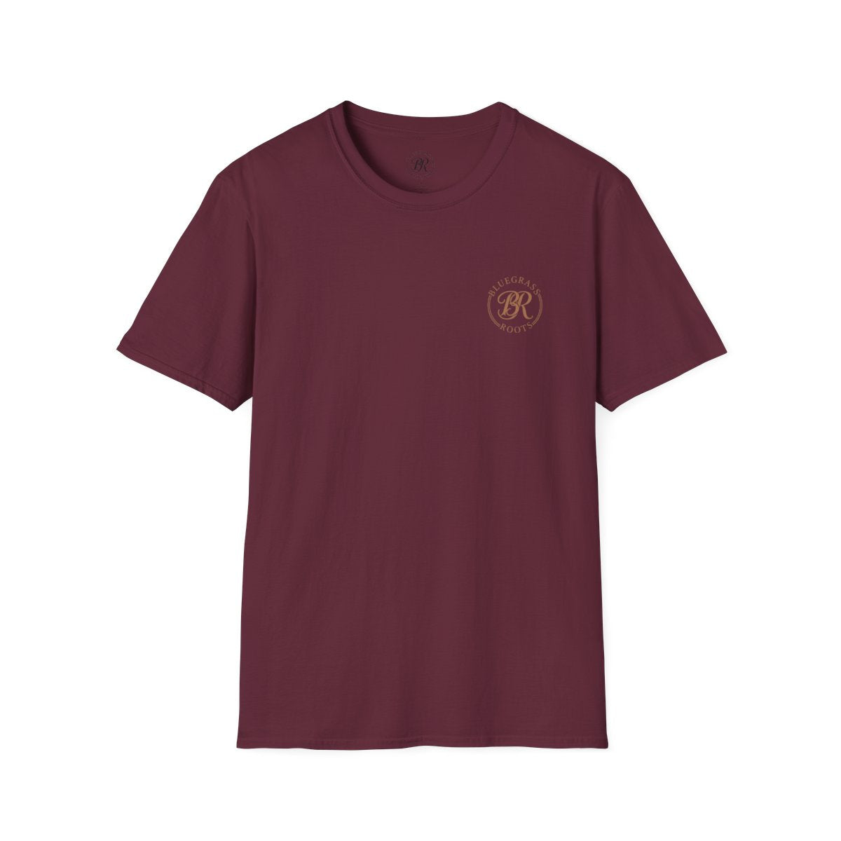 Country Concert Shirt — "Boot Scootin'" Western Boho Tee in Maroon