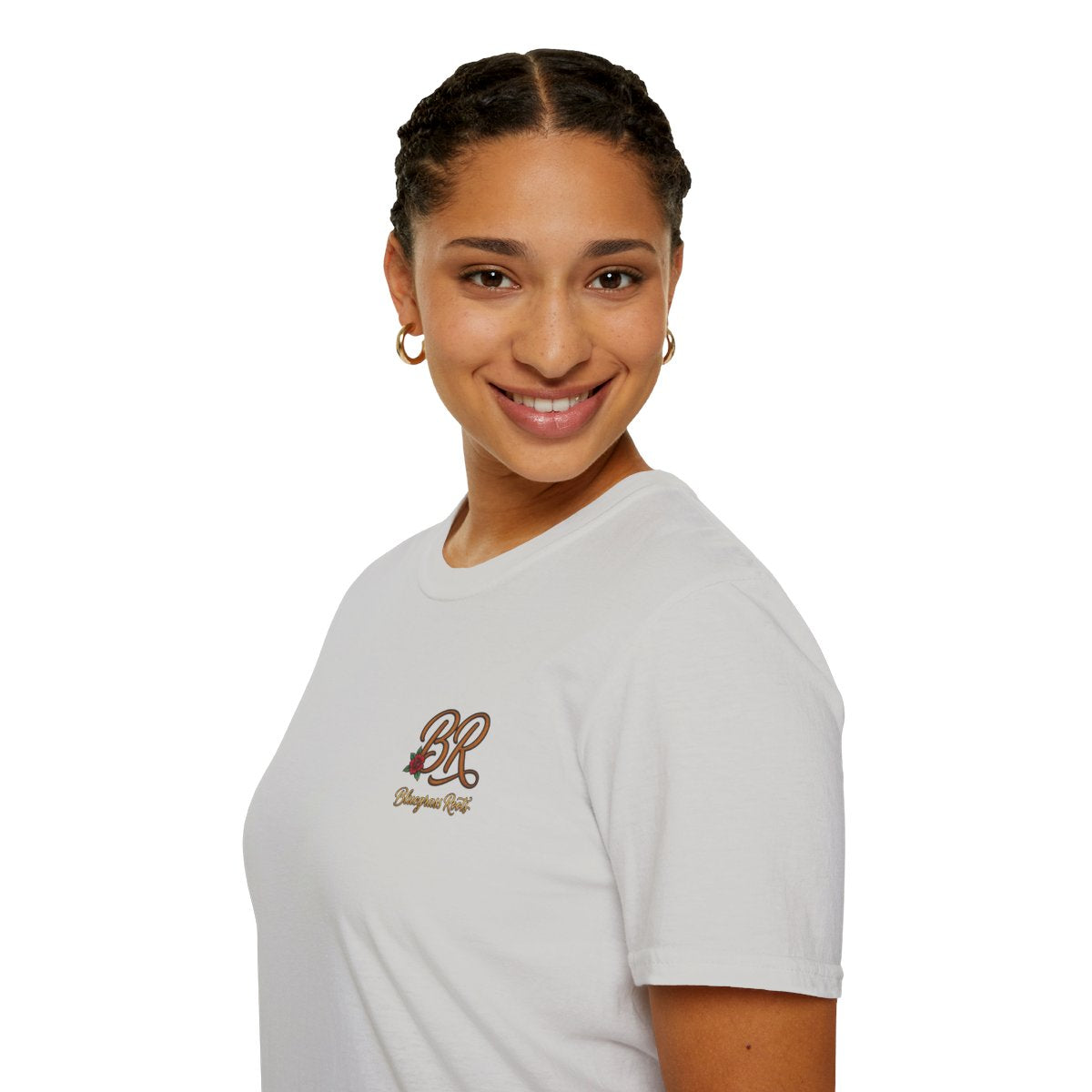 Country Shirt for Women — "Blessed, Stressed & Southern Obsessed" in Ice Grey