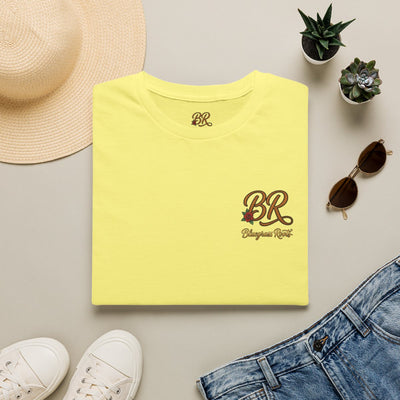 Country Shirt for Women — "Blessed, Stressed & Southern Obsessed" in Cornsilk