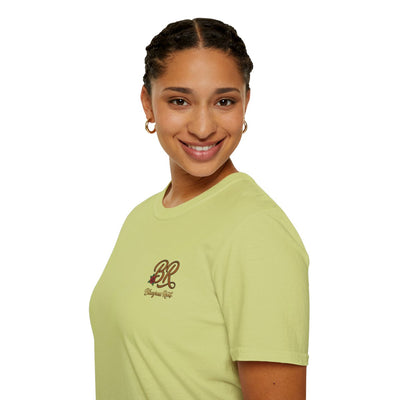 Country Shirt for Women — "Blessed, Stressed & Southern Obsessed" in Pistachio