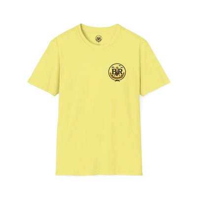 Cowgirl Shirt — "Prayed Up, Laced Up, Fed Up" Graphic Tee in Cornsilk