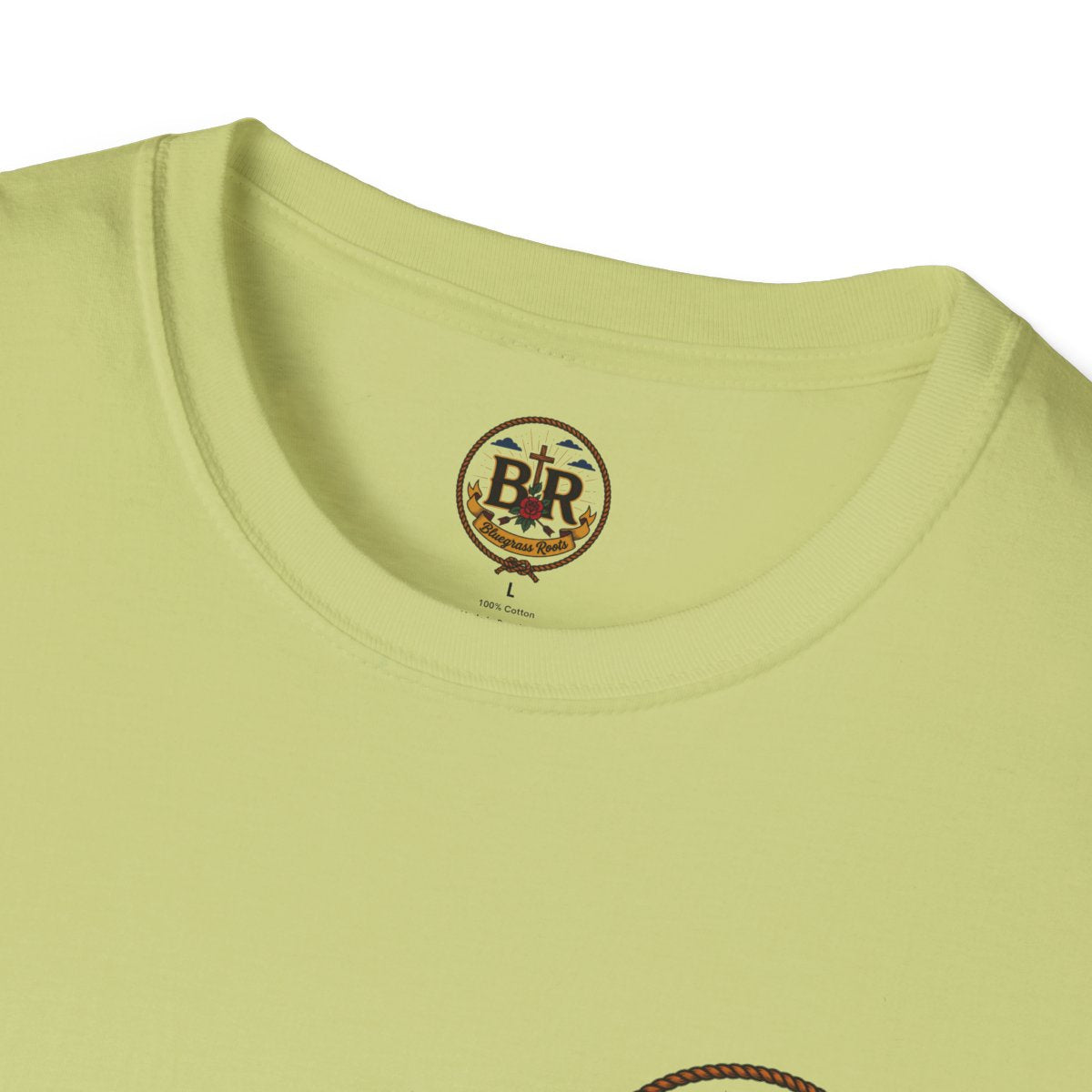 Cowgirl Shirt — "Prayed Up, Laced Up, Fed Up" Graphic Tee in Pistachio