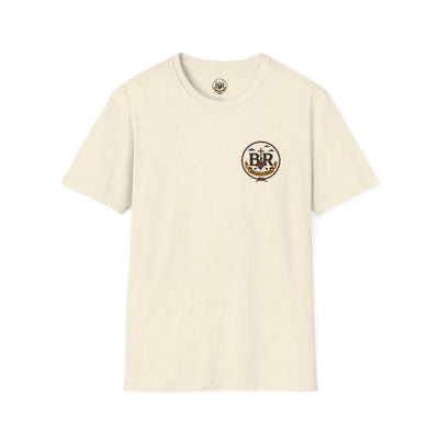 Cowgirl Shirt — "Prayed Up, Laced Up, Fed Up" Graphic Tee in Natural