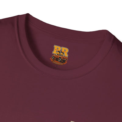 Diesel Truck Shirt — "Holy Roller" Faith Graphic Tee in Maroon
