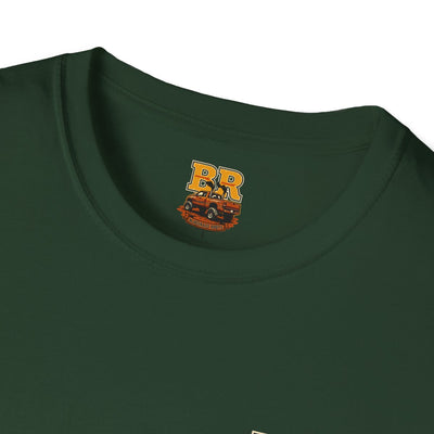 Diesel Truck Shirt — "Holy Roller" Faith Graphic Tee in Forest Green