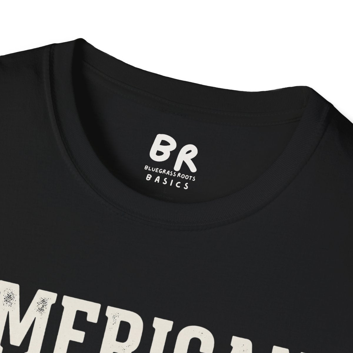 Eagle Shirt — "American Made" Bald Eagle Graphic Tee in Black