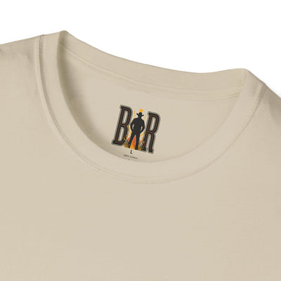 Farm Shirt — "I'm Outstanding in My Field" Graphic Tee in Sand
