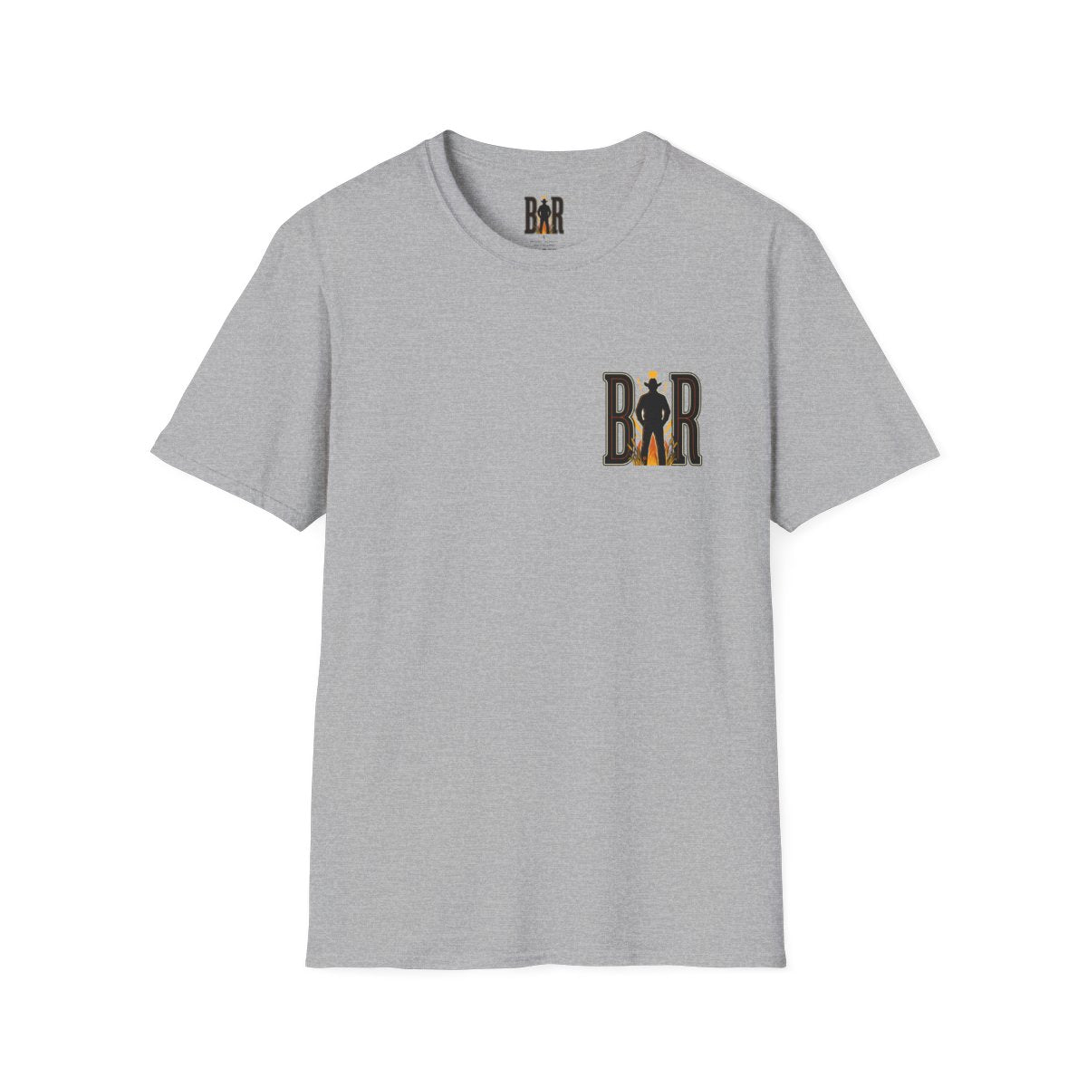 Farm Shirt — "I'm Outstanding in My Field" Graphic Tee in Sport Grey