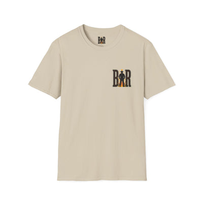 Farm Shirt — "I'm Outstanding in My Field" Graphic Tee in Sand