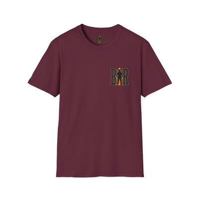 Farm Shirt — "I'm Outstanding in My Field" Graphic Tee in Maroon