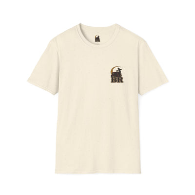Funny Country Shirt — "Lawn Ranger" Riding Mower Tee in Natural