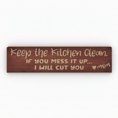 bluegrass-gifts-wooden-sign-sizes-small-mediu - funny mom kitchen sign wood sign by Bluegrass Gifts