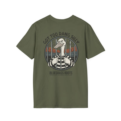Got Too Dang Silly Giddy Goose Graphic Tee - graphic tee available colors lineup by Bluegrass Gifts