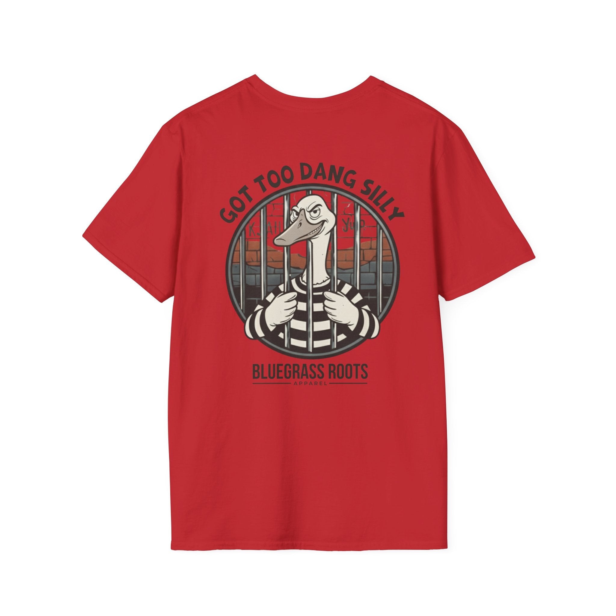 Got Too Dang Silly Giddy Goose Graphic Tee - graphic tee extra angle by Bluegrass Gifts