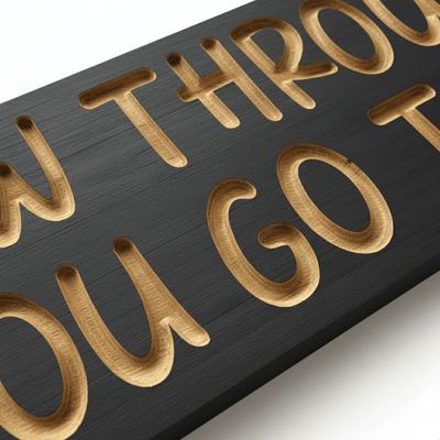 bluegrass-gifts-wooden-sign-sizes-small-mediu - grow through what you go through wo by Bluegrass Gifts