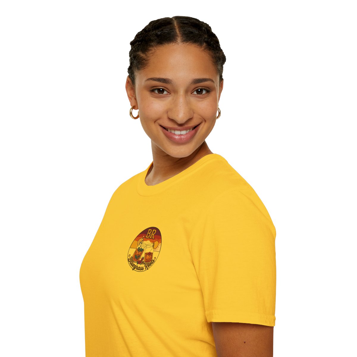 Hallelujah Shirt — "Hallelujah and Hot Damn" Graphic Tee in Daisy