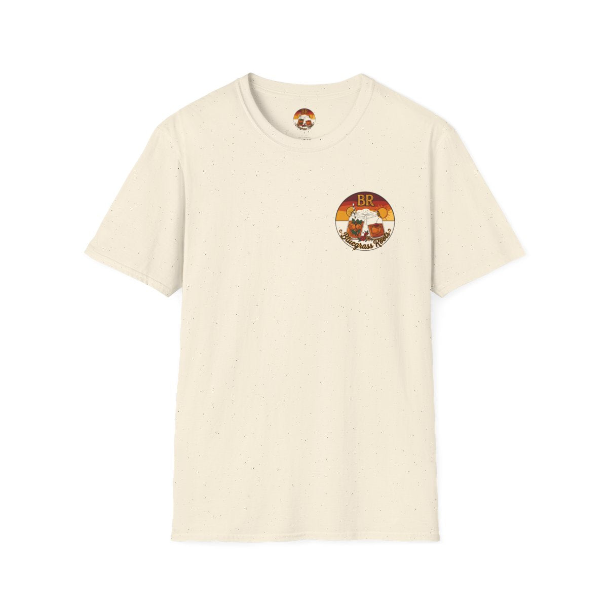 Hallelujah Shirt — "Hallelujah and Hot Damn" Graphic Tee in Natural