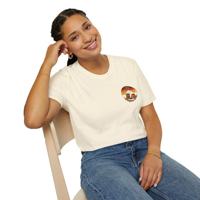 Hallelujah Shirt — "Hallelujah and Hot Damn" Graphic Tee in Natural