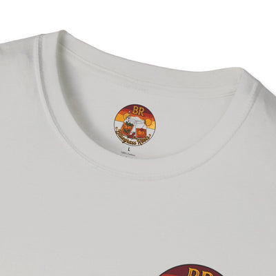 Hallelujah Shirt — "Hallelujah and Hot Damn" Graphic Tee in Ice Grey