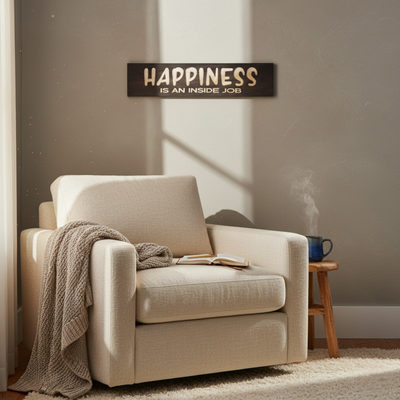 happiness-is-an-inside-job-motivational-sign-lifestyle-living-room