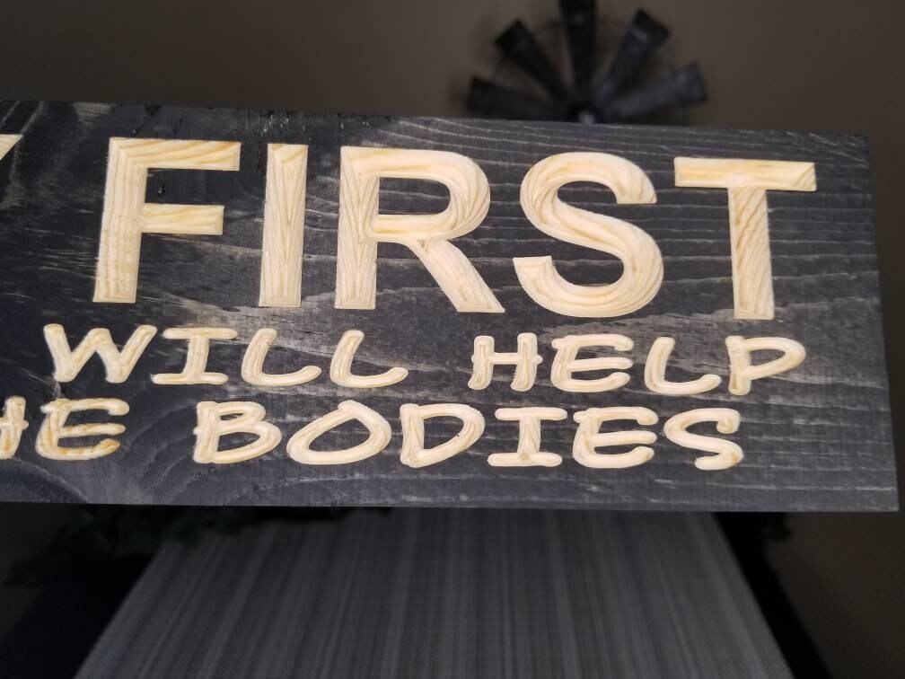 Family First: A Funny Farmhouse Sign That Brings Humor and Charm to Your Home