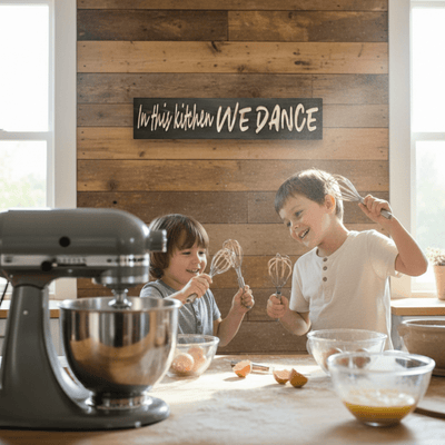 in-this-kitchen-we-dance-finish-options-palette - in this kitchen we dance wood sign by Bluegrass Gifts, handmade in Kentucky