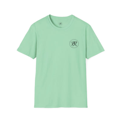 Jesus Shirt for Women — "Southern Girls & Jesus" Floral Tee in Mint Green