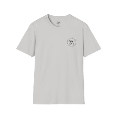 Jesus Shirt for Women — "Southern Girls & Jesus" Floral Tee in Ice Grey