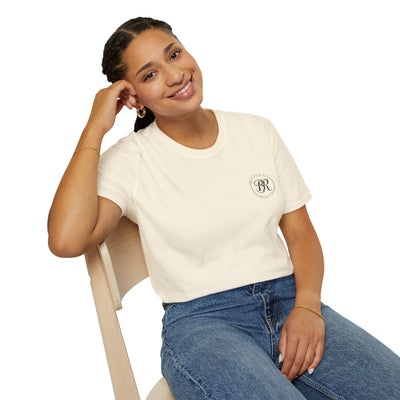 Jesus Shirt for Women — "Southern Girls & Jesus" Floral Tee in Natural