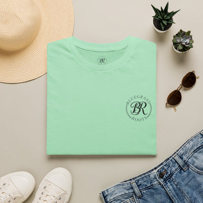 Jesus Shirt for Women — "Southern Girls & Jesus" Floral Tee in Mint Green