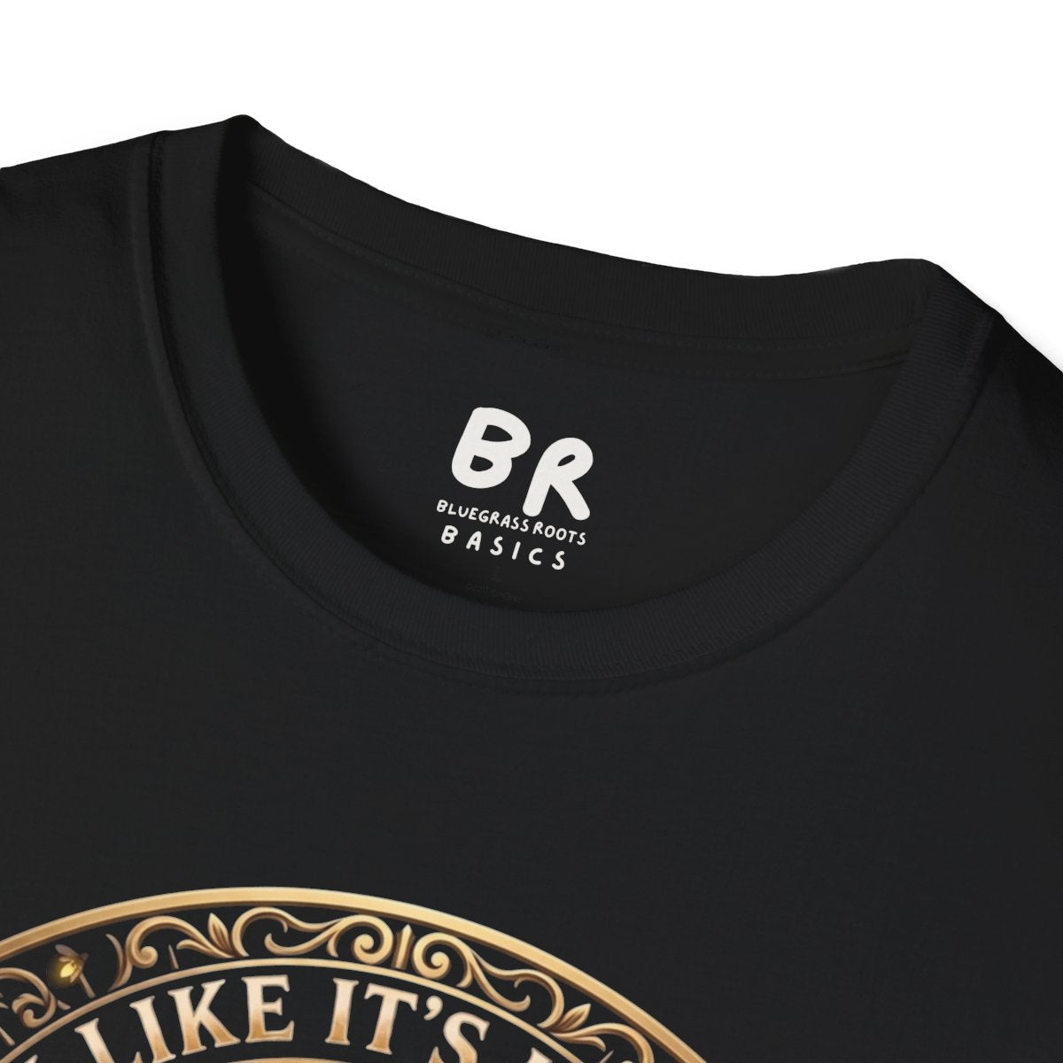 Jesus Shirt — "Work Like It's Up to You, Pray Like It Ain't" Graphic Tee in Black