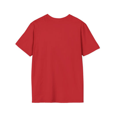 Jesus Tee — "Saved by Grace" Graffiti Christian Streetwear Shirt in Red