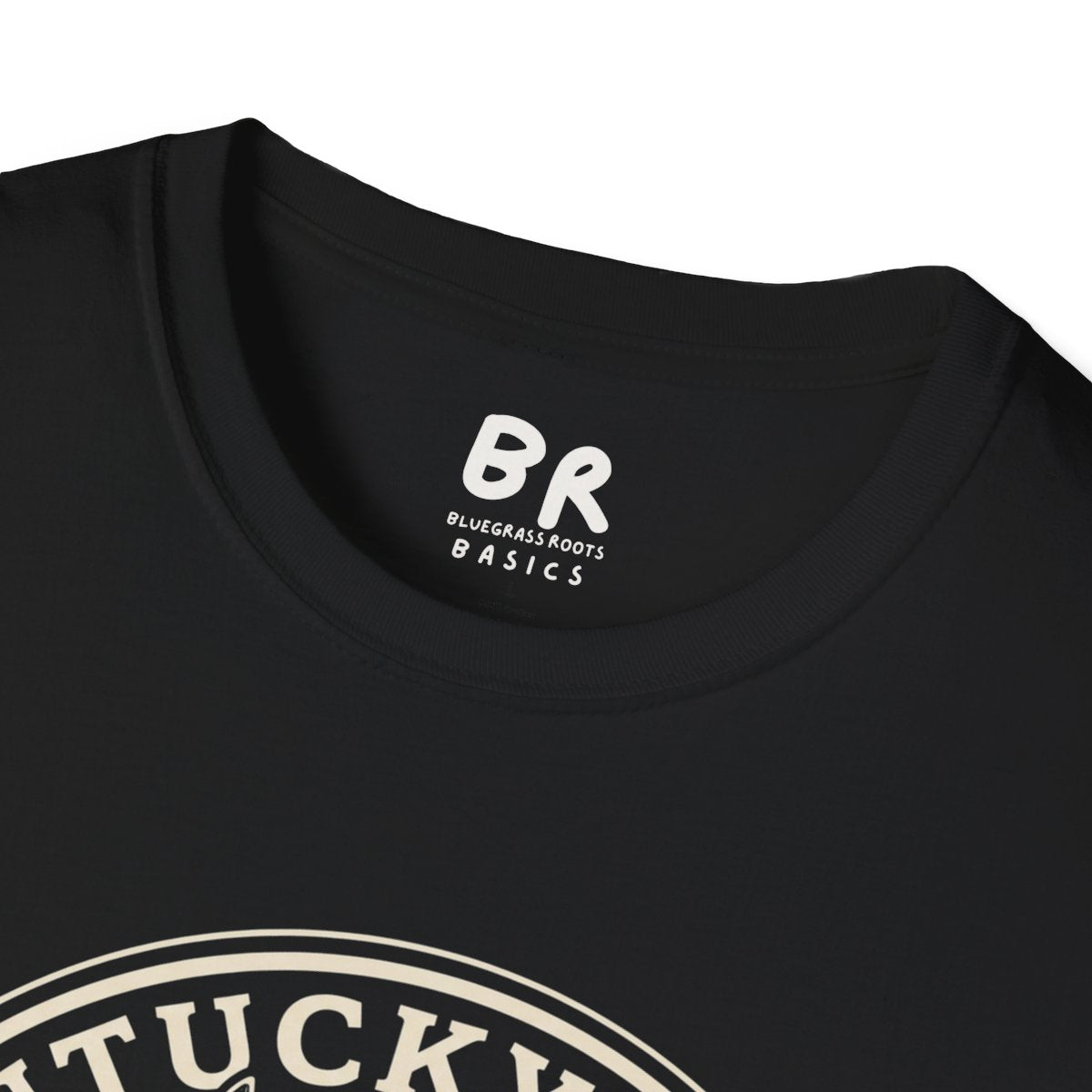 Kentucky T Shirt — "Kentucky Bred, Bourbon Fed" Horse Tee in Black