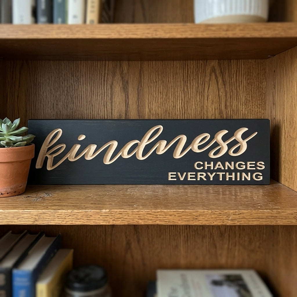 Kindness Matters Sign — Kindness Changes Everything