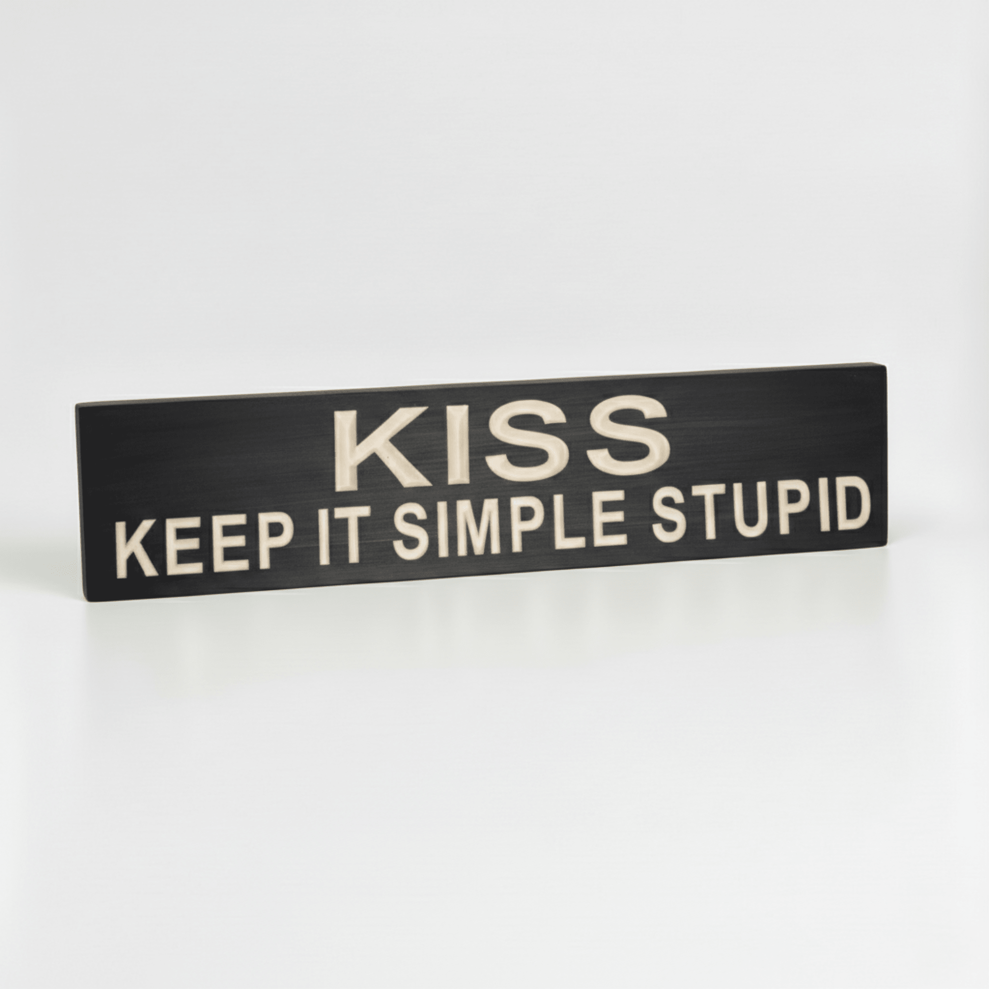 handmade-in-kentucky-wood-sign-packaging-blue - kiss keep it simple stupid wood sig by Bluegrass Gifts