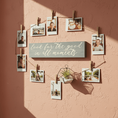 cnc-carved-detail-look-for-the-good-wood-sign - look for the good in all moments wo by Bluegrass Gifts