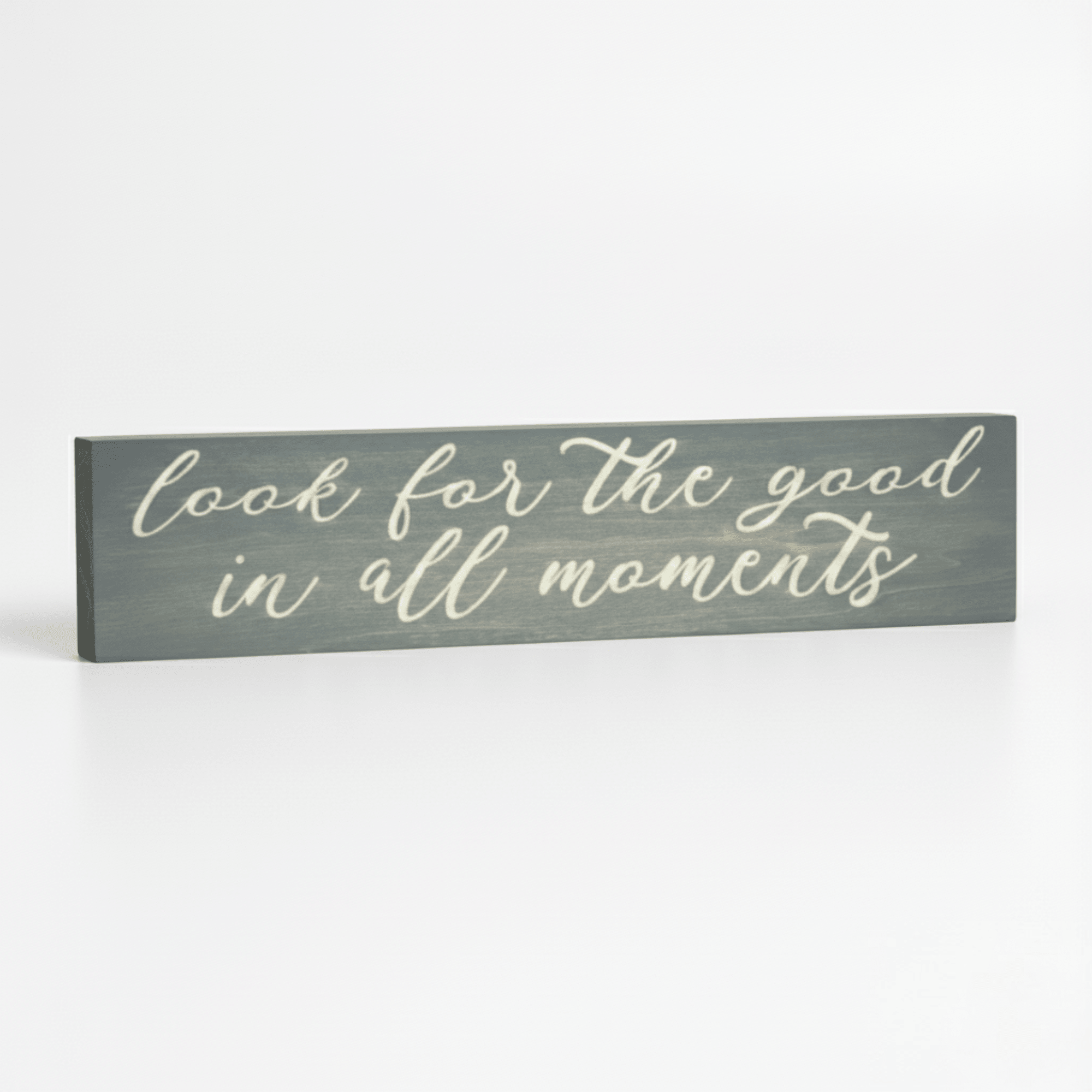 inspirational-photo-display-look-for-the-good - look for the good in all moments wo by Bluegrass Gifts